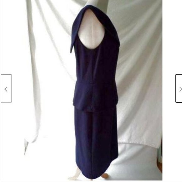 TED BAKER Bardot Off Shoulder Peplum Dress - Picture 11 of 12